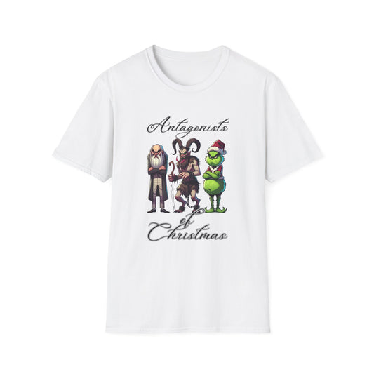 Antagonists Of Christmas Funny T-Shirt Holiday Season